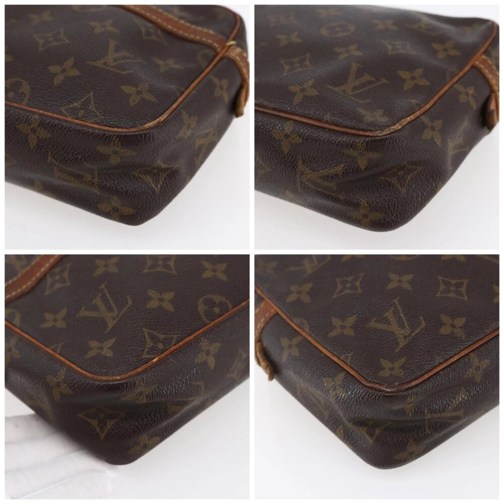LOUIS VUITTON Monogram Compiegne 23 Clutch Bag M51847 LV Auth bs30217 - Picture 16 of 16